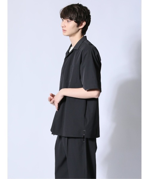新品未使用　M-filエムフィル UネックTシャツ ブラック 40 marka - 40/2 COTTON CIRCULAR KNIT Tee Yuji Takeuchi 