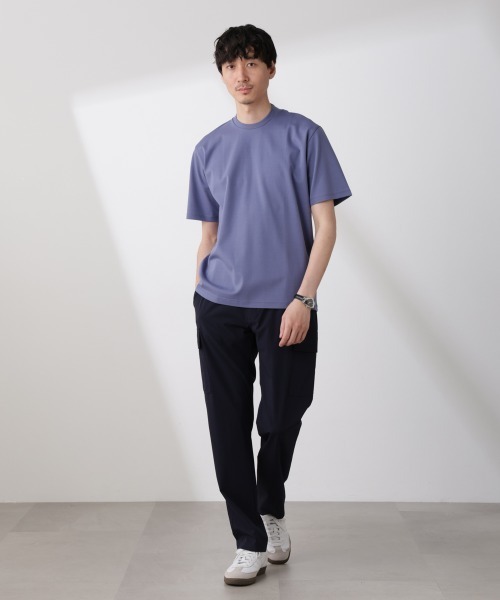 NANO universe（ナノユニバース）の「「N trousers」スリムストレッチ カーゴパンツ（カーゴパンツ・メンズ・チャコール/ネイビー・S/L/M）」の16枚目の写真