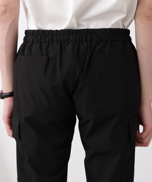NANO universe（ナノユニバース）の「「N trousers」スリムストレッチ カーゴパンツ（カーゴパンツ・メンズ・チャコール/ネイビー・S/L/M）」の8枚目の写真