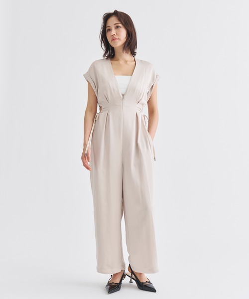 louren(ローレン )の「《ZOZOTOWN限定》【Louren/ローレン】side hole combinaison/サイドホールコンビネゾン/オールインワン(つなぎ/オールインワン・レディース・アイボリー/ブラック・SMALL/MEDIUM)」の13枚目の写真