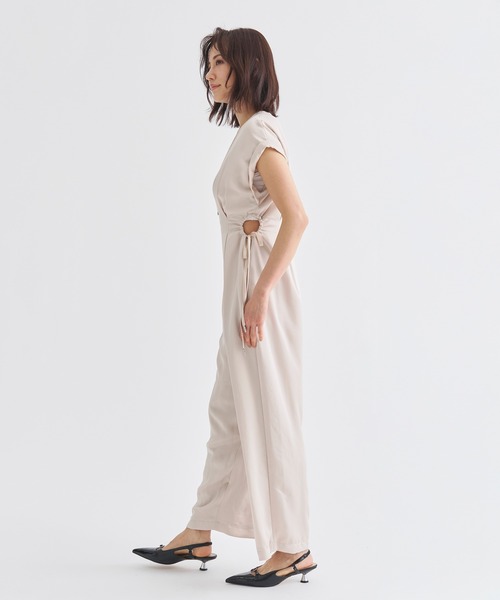 louren(ローレン )の「《ZOZOTOWN限定》【Louren/ローレン】side hole combinaison/サイドホールコンビネゾン/オールインワン(つなぎ/オールインワン・レディース・アイボリー/ブラック・SMALL/MEDIUM)」の15枚目の写真