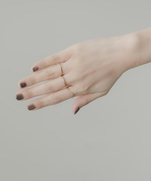 SMELLY(スメリー)の「3セットリング(リング・レディース・ゴールド・-)」の6枚目の写真