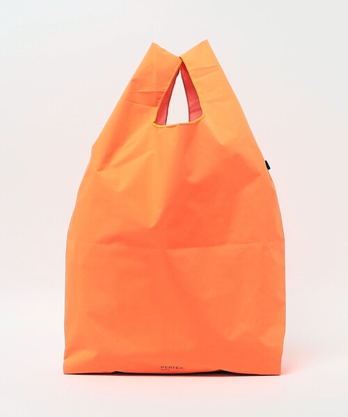 koti BEAUTY&YOUTH（コティ ビューティアンドユース）の「＜koti BEAUTY&YOUTH＞ PERTEX グロサリー バッグ（トートバッグ・メンズ・オリーブ/オレンジ/ブラック・FREE）」の3枚目の写真