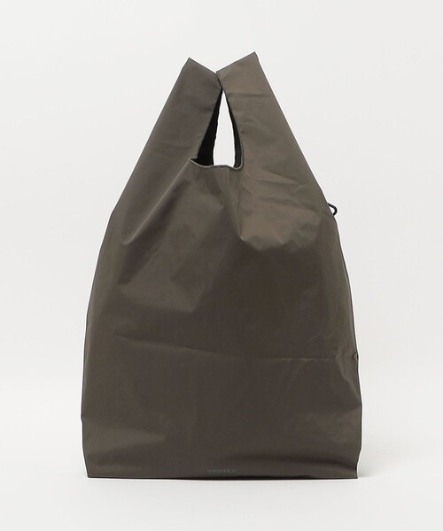 koti BEAUTY&YOUTH（コティ ビューティアンドユース）の「＜koti BEAUTY&YOUTH＞ PERTEX グロサリー バッグ（トートバッグ・メンズ・オリーブ/オレンジ/ブラック・FREE）」の6枚目の写真