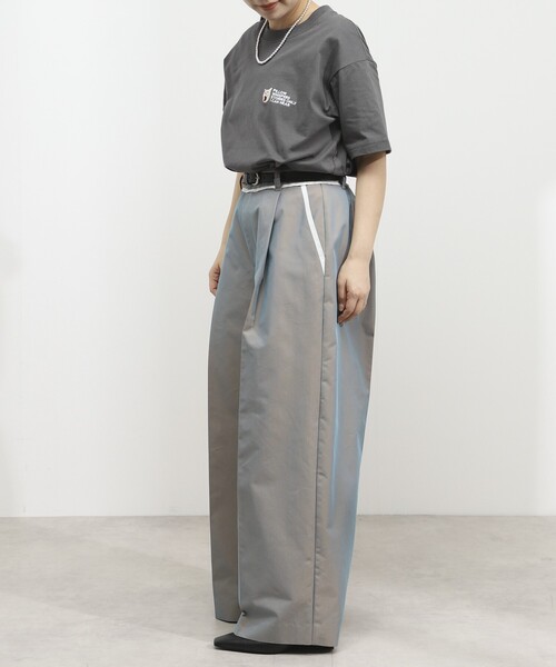 Firsthand(ファーストハンド)の「Firsthand/ファーストハンド オーガニックコットン アニマル刺繍プリントTシャツ CAT(Tシャツ/カットソー・レディース・ホワイト/チャコールグレー/ネイビー・FREE)」の17枚目の写真