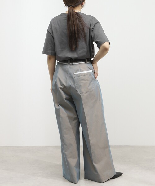 Firsthand(ファーストハンド)の「Firsthand/ファーストハンド オーガニックコットン アニマル刺繍プリントTシャツ CAT(Tシャツ/カットソー・レディース・ホワイト/チャコールグレー/ネイビー・FREE)」の16枚目の写真