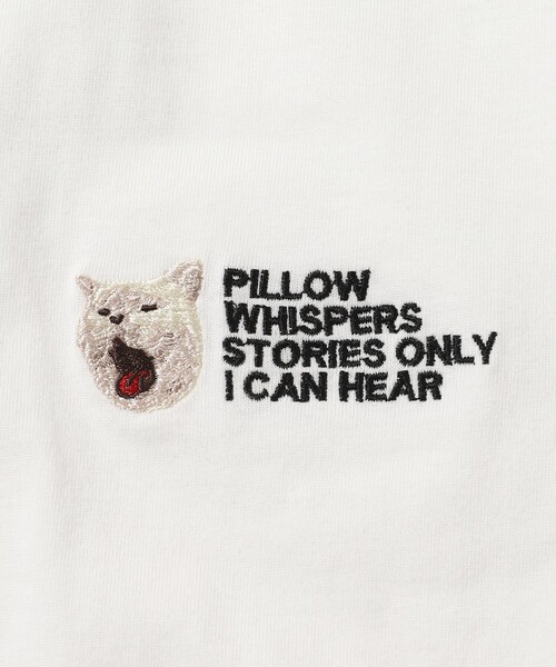 Firsthand(ファーストハンド)の「Firsthand/ファーストハンド オーガニックコットン アニマル刺繍プリントTシャツ CAT(Tシャツ/カットソー・レディース・ホワイト/チャコールグレー/ネイビー・FREE)」の22枚目の写真
