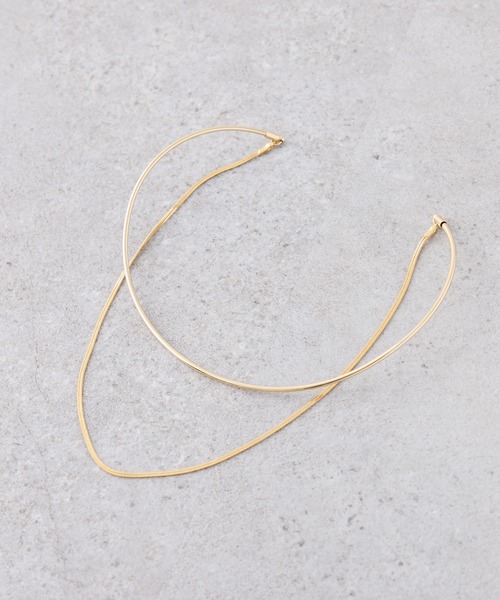 PUAL CE CIN（ピュアルセシン）の「2連メタルチョーカー（チョーカー・レディース・ゴールド/シルバー・FREE）」の9枚目の写真