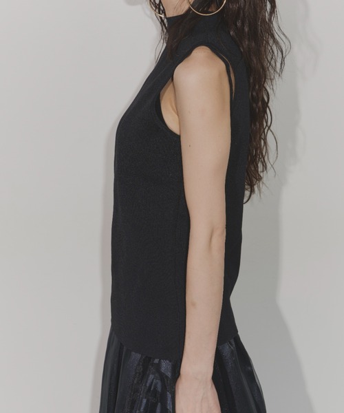 ニット セーター Sleeveless knit top レディース SLEEVELESS KNIT TOP（ニット／セーター）｜L'Appartement