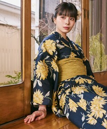 CELEN（セレン）の「【川口ゆりな×CELEN浴衣】兵児帯ゆかた4点セット 浴衣・兵児帯・腰紐2本《2025新作》（浴衣）」