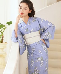 CELEN（セレン）の「【簡単着付け 兵児帯ゆかた4点セット】浴衣・兵児帯・腰紐2本《儚夏浴衣》（浴衣）」