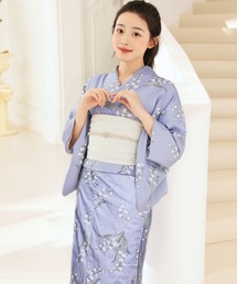 CELEN（セレン）の「【簡単着付け 兵児帯ゆかた4点セット】浴衣・兵児帯・腰紐2本《儚夏浴衣》（浴衣）」