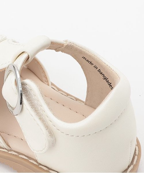 petit main（プティマイン）の「ハートサンダル（サンダル・キッズ・ピンク/オフホワイト/ラベンダー・15cm/14cm/16cm/13cm/17cm）」の5枚目の写真