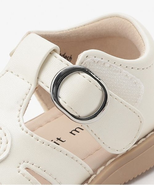 petit main（プティマイン）の「ハートサンダル（サンダル・キッズ・ピンク/オフホワイト/ラベンダー・15cm/14cm/16cm/13cm/17cm）」の6枚目の写真