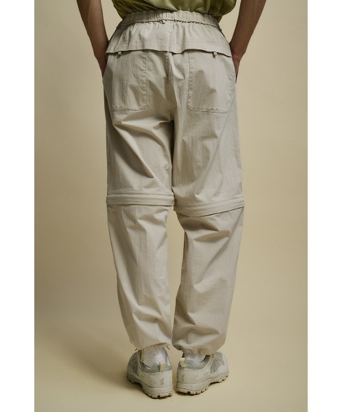 STYLEMIXER（スタイルミキサー）の「ACTIVE撥水デタッチャブルパンツ（その他パンツ・メンズ・アイボリー/ブラック/カーキ・MEDIUM/LARGE）」の9枚目の写真