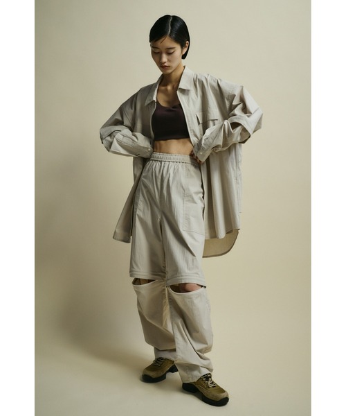 STYLEMIXER（スタイルミキサー）の「ACTIVE撥水デタッチャブルパンツ（その他パンツ・メンズ・アイボリー/ブラック/カーキ・MEDIUM/LARGE）」の6枚目の写真