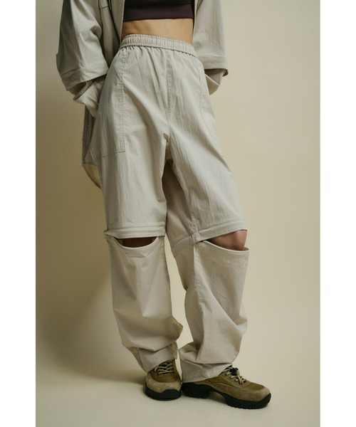 STYLEMIXER（スタイルミキサー）の「ACTIVE撥水デタッチャブルパンツ（その他パンツ・メンズ・アイボリー/ブラック/カーキ・MEDIUM/LARGE）」の7枚目の写真