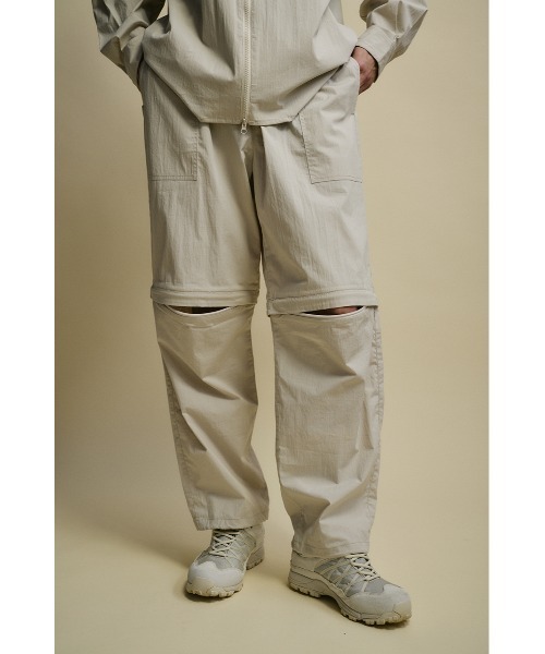 STYLEMIXER（スタイルミキサー）の「ACTIVE撥水デタッチャブルパンツ（その他パンツ・メンズ・アイボリー/ブラック/カーキ・MEDIUM/LARGE）」の8枚目の写真
