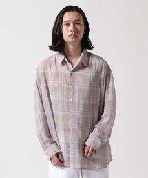 WHITELAND | WHITELAND/ホワイトランド/CHIFFON CHECK SHIRTS(シャツ/ブラウス)