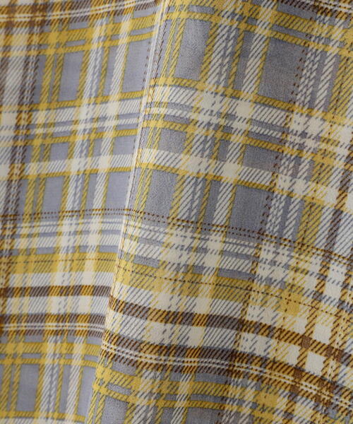WHITELAND（ホワイトランド）の「WHITELAND/ホワイトランド/CHIFFON CHECK SHIRTS（シャツ/ブラウス・メンズ・ブルー/ピンク/モスグリーン・F）」の11枚目の写真