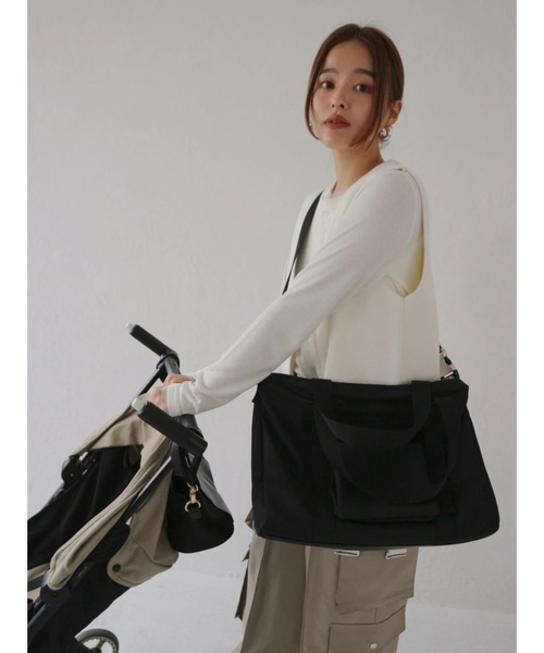 TRUNC（トランクエイティーエイト）の「2WAY Adjustable Tote Bag（トートバッグ・レディース・ブラック・FREE）」の22枚目の写真