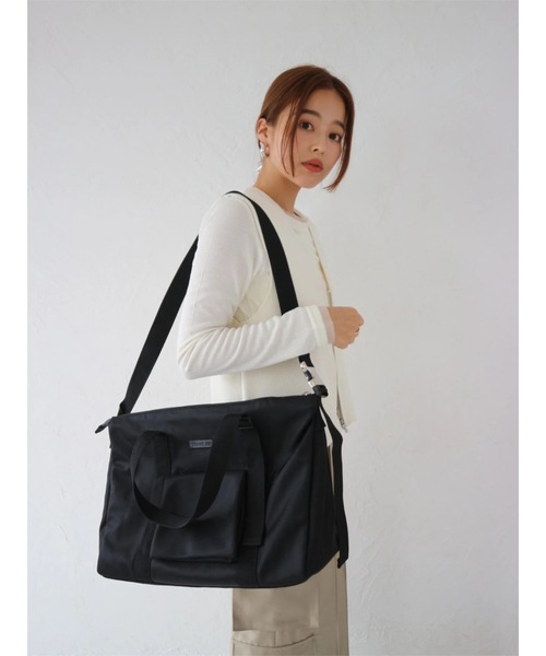 TRUNC（トランクエイティーエイト）の「2WAY Adjustable Tote Bag（トートバッグ・レディース・ブラック・FREE）」の14枚目の写真