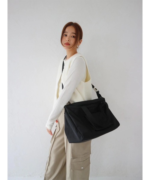 TRUNC（トランクエイティーエイト）の「2WAY Adjustable Tote Bag（トートバッグ・レディース・ブラック・FREE）」の15枚目の写真