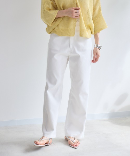 KATHARINE ROSS(キャサリンロス)の「【Pillini/ピリーニ】【COOL/速乾/軽量】涼感メッシュストレートデニムパンツ(デニムパンツ・レディース・グレー/ホワイト/ブルー・LARGE/MEDIUM/SMALL)」の9枚目の写真