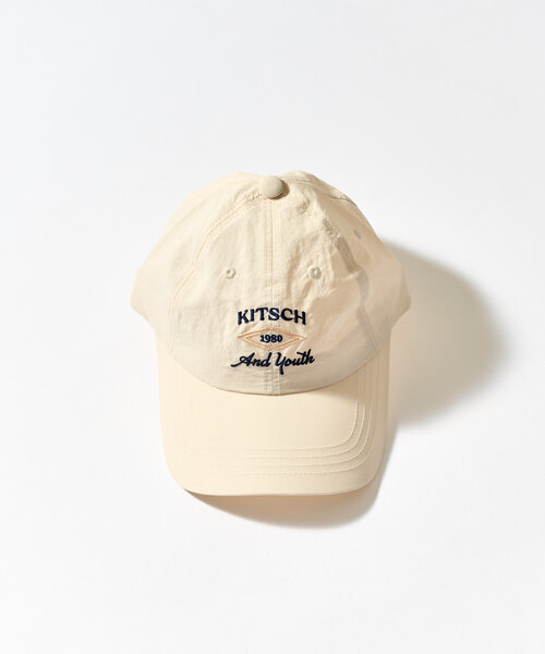 Omekashi(オメカシ)の「ロゴCAP(キャップ・レディース・オフホワイト/ブラック・ONE SIZE)」の3枚目の写真