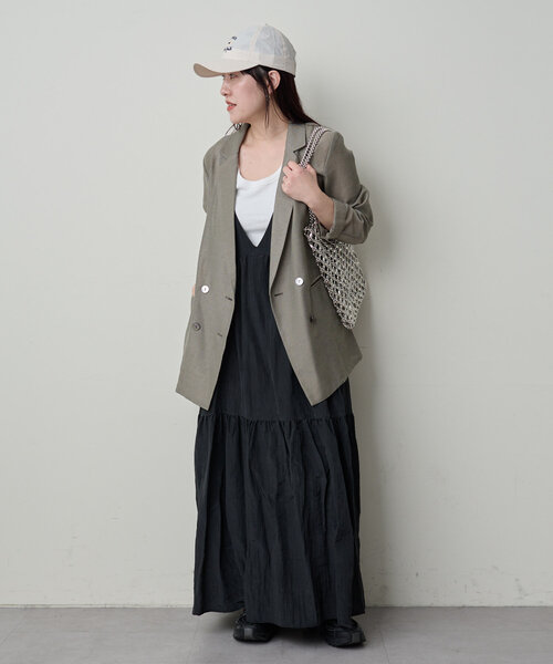 Omekashi(オメカシ)の「ロゴCAP(キャップ・レディース・オフホワイト/ブラック・ONE SIZE)」の8枚目の写真
