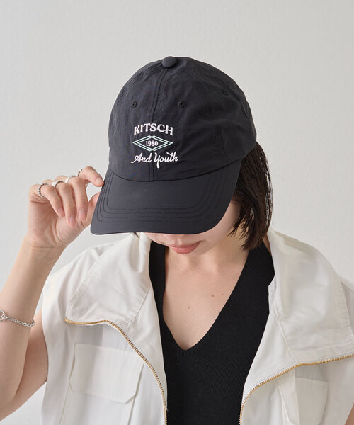 Omekashi(オメカシ)の「ロゴCAP(キャップ・レディース・オフホワイト/ブラック・ONE SIZE)」の10枚目の写真