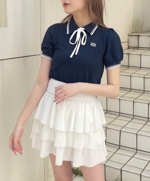 ファミリア　パフスリーブポロシャツワンピース パフスリーブポロワンピース – WEGO ONLINE STORE