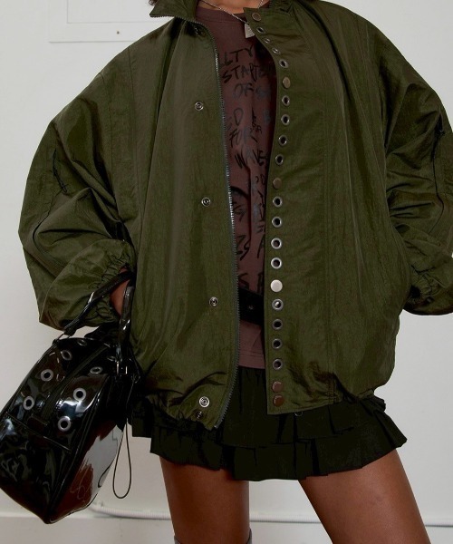 ESC STUDIO（イーエスシースタジオ）の「【ESC STUDIO】eyelet tote bag（ハンドバッグ・メンズ・ブラック/ブラウン・ONE SIZE）」の11枚目の写真