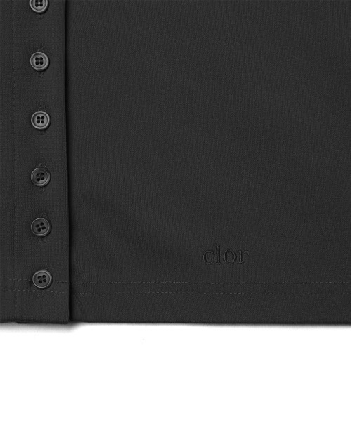 clor(クロル)の「COTTON ESSENTIAL CARDIGAN(カーディガン/ボレロ・レディース・アイボリー/オリーブ/グレー/レッド/スカイブルー/ブラック・S/M)」の19枚目の写真