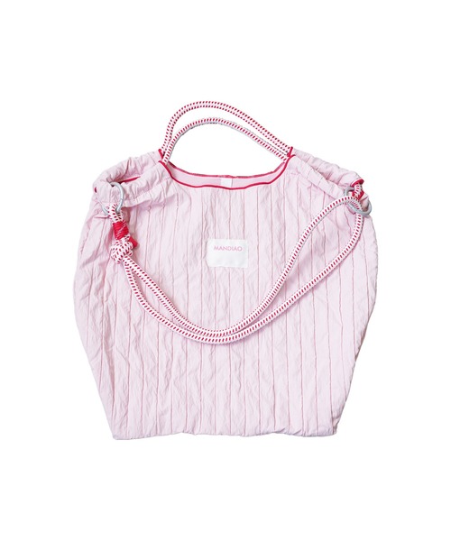 mili an deni（ミリアンデニ）の「2ＷＡＹロープトートバッグ（ショルダーバッグ・レディース・パープル/ピンク/アイボリー・F）」の17枚目の写真