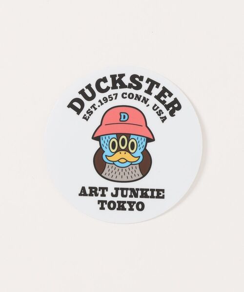 go slow caravan（ゴースローキャラバン）の「Duckster/ダックスター　DS×ART JUNKIE コラボS/STEE《CALM DRAGON》（Tシャツ/カットソー・メンズ・ホワイト/パープル/ブラック・LARGE/MEDIUM/X-LARGE）」の5枚目の写真