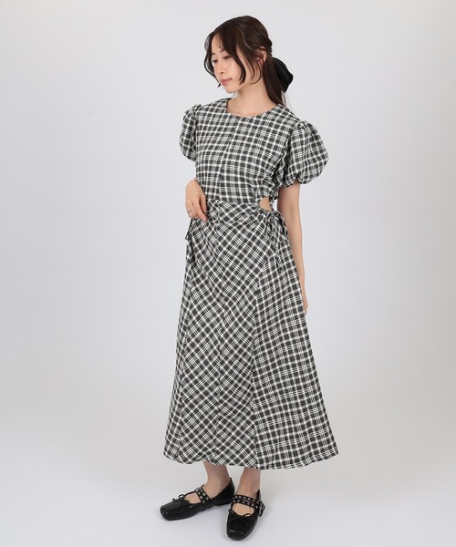 【関税・送料無料】Miss Patina★サマー チェック ワンピース 関税・送料無料】Miss Patina☆レトロ チェック ワンピース