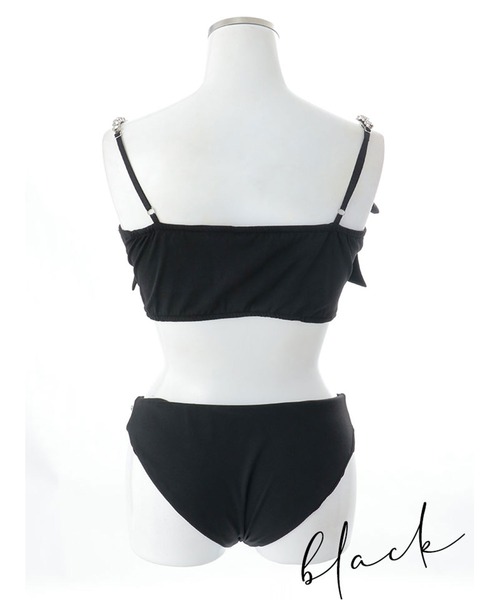 sugar nine サイドリボンビジュースタッズビキニ 2点セット タグ付き sugar nine 水着 サイドリボンビジュースタッズビキニ2点セット