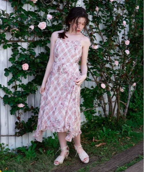 axes femme（アクシーズファム）｜ワンピース（オレンジ系）一覧 - WEAR