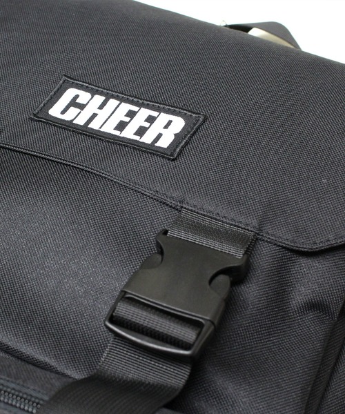 CHEER（チアー）の「サイドラインキャンバスフラップスクエアリュック（バックパック/リュック・レディース・グレー/ブラック/ホワイト・ONESIZE）」の15枚目の写真
