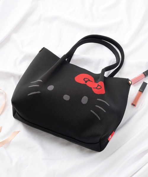 ROOTOTE(ルートート)の「【ROOTOTE】IP.デリ.ルフル.ハローキティ-A 8382(トートバッグ・レディース・アイボリー/レッド/ブラック/ピンク/ブラック系1/ベージュ系1/ライトブルー・FREE)」の8枚目の写真