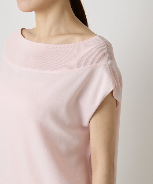 最強美人見え】クールタッチUVオフショルフレンチニット（ニット