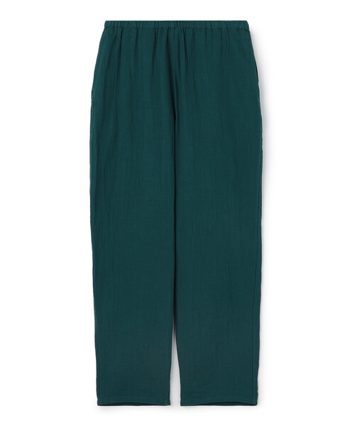 STORE EXCLUSIVE】 WOMEN'S COTTON GAUZE EASY STREIGHT PANTS