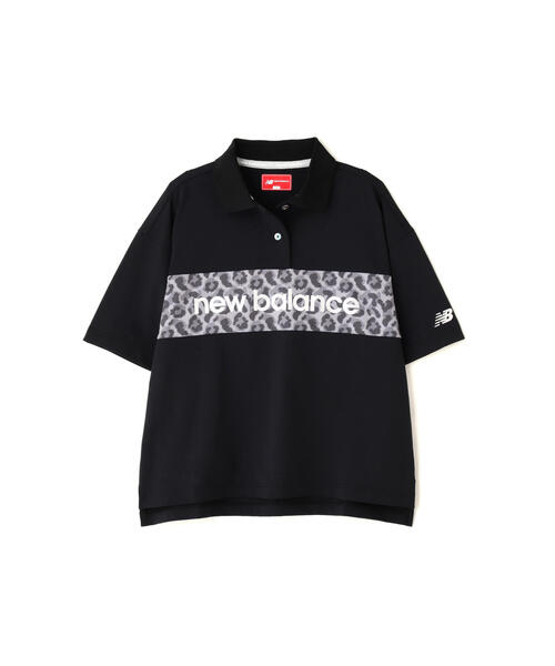 new balance golf - 【定価　13200円・新品】New Balance Golf ポロシャツ 柄 S セール】【new balance golf】レオパード柄×ロゴ ハーフスリーブ