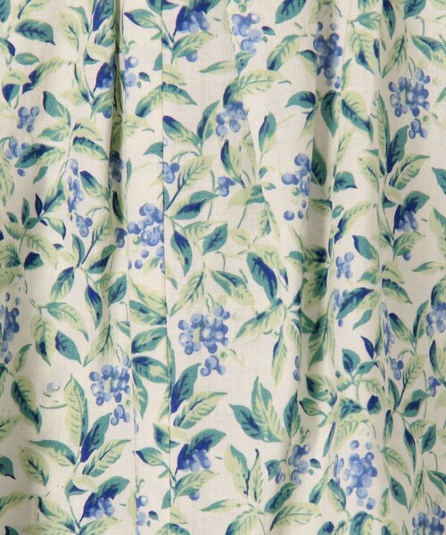 NOLLEY'S LIGHT(ノーリーズライト)の「コットンローンプリントフロントリボンブラウス(シャツ/ブラウス・レディース・グリーン系その他3/イエロー系その他・38)」の13枚目の写真