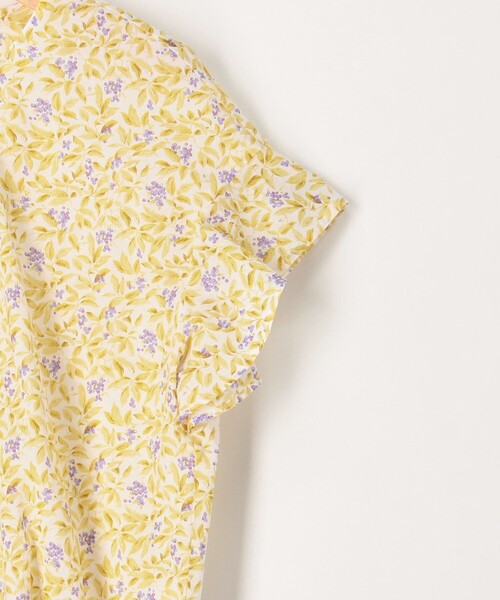 NOLLEY'S LIGHT(ノーリーズライト)の「コットンローンプリントフロントリボンブラウス(シャツ/ブラウス・レディース・グリーン系その他3/イエロー系その他・38)」の18枚目の写真