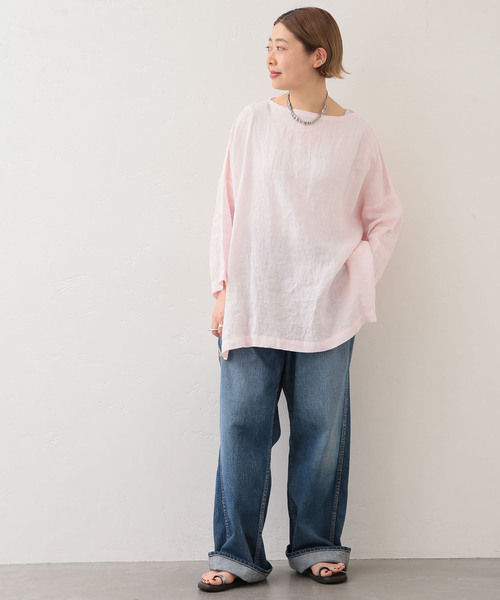 ジャーナルスタンダードラックス エアリネン Plain-ブラウス 追加》エアリネン Plain-ブラウス（シャツ／ブラウス）｜journal