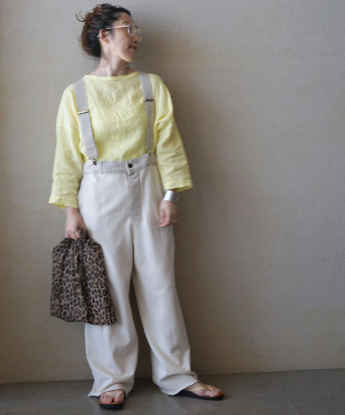 JOURNAL STANDARD LUXE（ジャーナルスタンダード　ラックス）の「《追加》エアリネン Plain-ブラウス（シャツ/ブラウス・レディース・イエロー/バーガンディー/ブラック・FREE）」の22枚目の写真