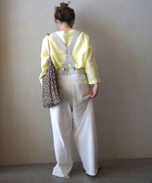 JOURNAL STANDARD LUXE(ジャーナルスタンダード ラックス)の「《追加》エアリネン Plain-ブラウス(シャツ/ブラウス・レディース・イエロー/バーガンディー/ブラック・FREE)」の4枚目の写真