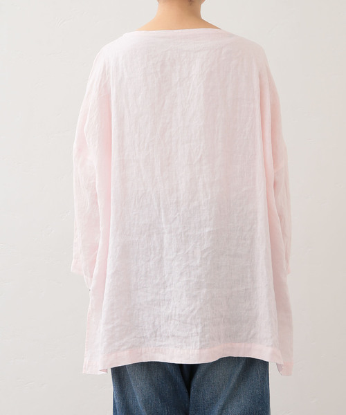 JOURNAL STANDARD LUXE(ジャーナルスタンダード ラックス)の「《追加》エアリネン Plain-ブラウス(シャツ/ブラウス・レディース・イエロー/バーガンディー/ブラック・FREE)」の10枚目の写真
